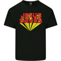 Jesus Saves Funny Christian Mens Cotton T-Shirt Tee Top