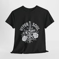 Vintage Aesthetic Unisex Cotton Tee, Hyper Soul Design, Bohemian Graphic Tee