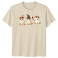 Cute Halloween Ghosts T-Shirt Autumn Fall Season Halloween Gift For Him