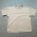 Riflessi T Shirt XL Mens Brown Short Sleeve Crew Neck 100% Cotton Boxy Tee