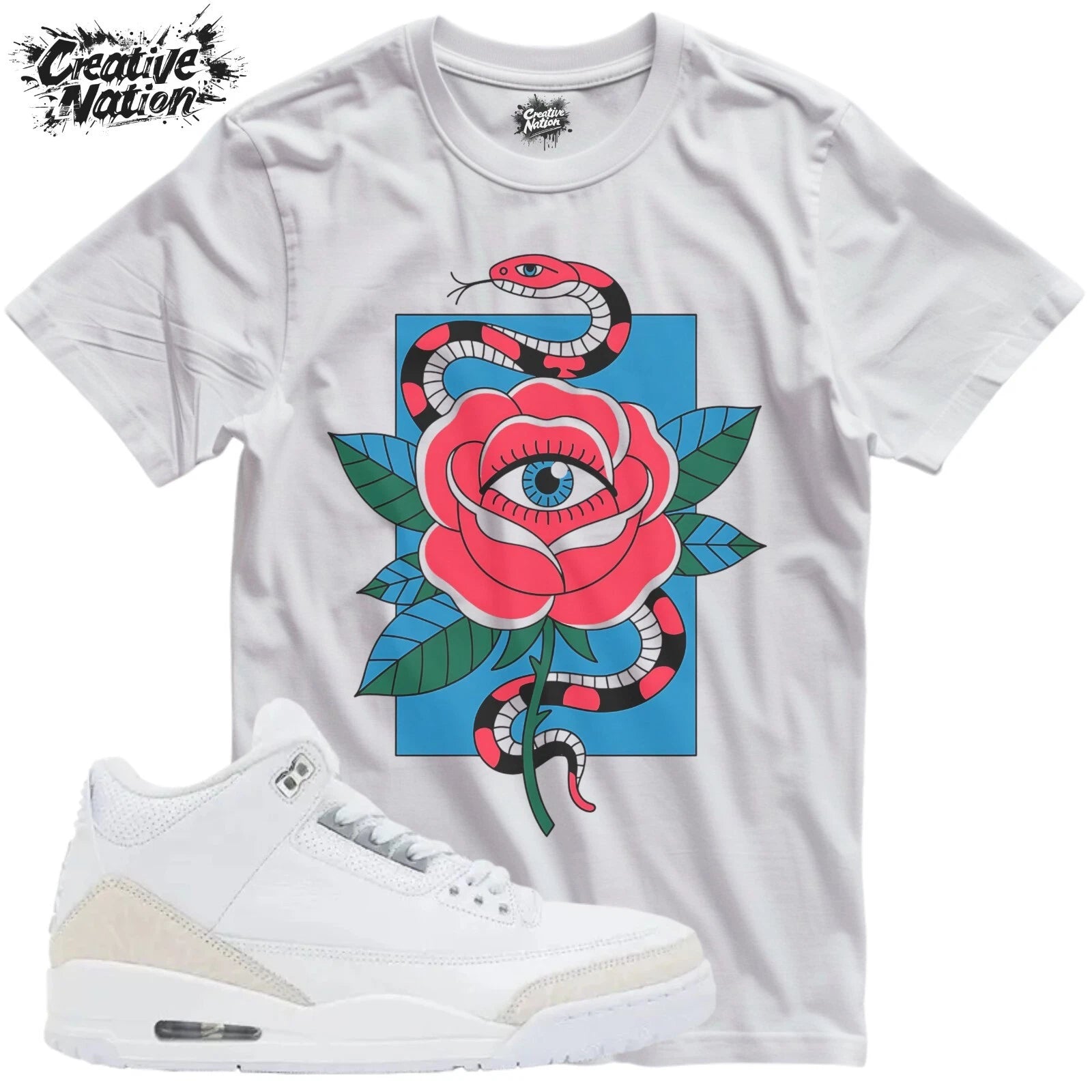 Shirt To Match 3 Pure Money Unisex Tee Sneaker Shirt Rose Shirt For Sneaker Tee
