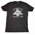 NWOT Ralph Steadman x Hunter S. Thompson HST Quote Black Graphic T-Shirt — LARGE