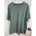 Lucky Brand Mens T-Shirt Heathered Sage Green XXL