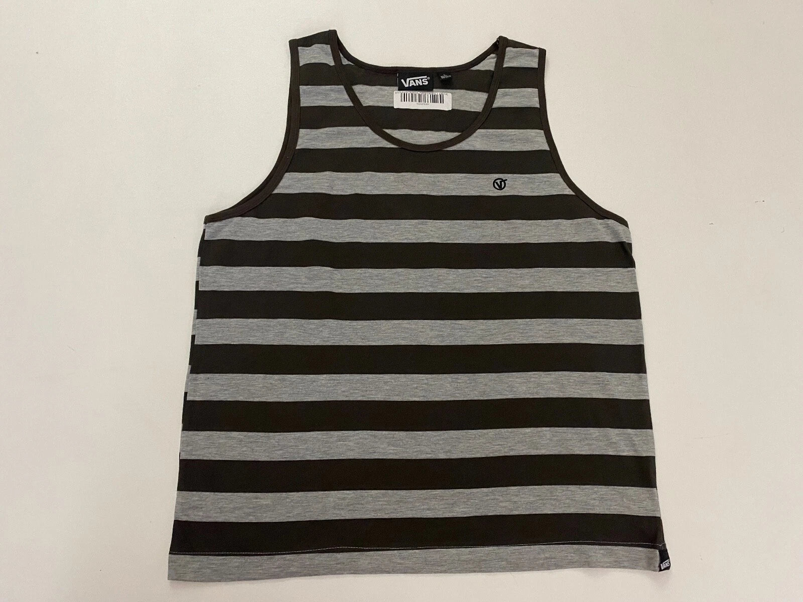 Vans Gray Graphic Gray T-Shirt Size L