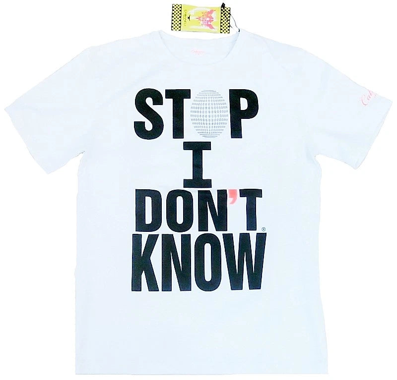 Cool Cabaneli Milano STOP NON SO Italy Star DJ Club Clubwear T-Shirt g.L