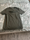 Lalabu Men's Olive Green Baby Wearing Carrier T-Shirt Large