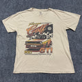 Volkswagen Golf MK1 GTI T Shirt Men Small Beige Graphic Everyday Wear Casual Tee
