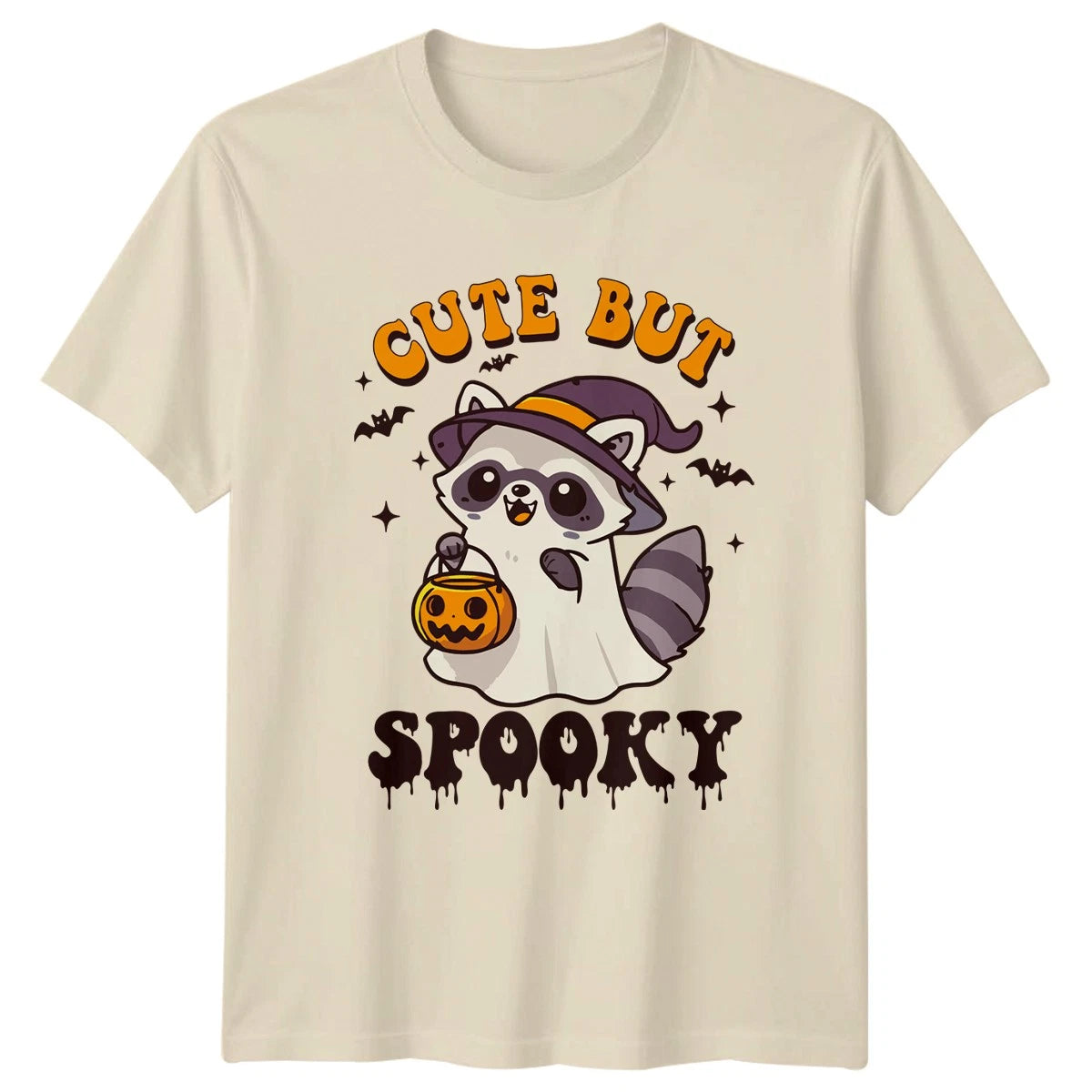 Cute But Spooky T-Shirt Raccoon Halloween Halloween Gift For Him And Her