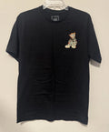 CR-24 Bordo Cromato Streetwear bear money Graphic T Shirt Men’s Large 3D Fuzzy