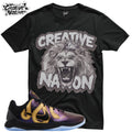 Shirt To Match 5 Eggplant Unisex Tee Lion Shirt