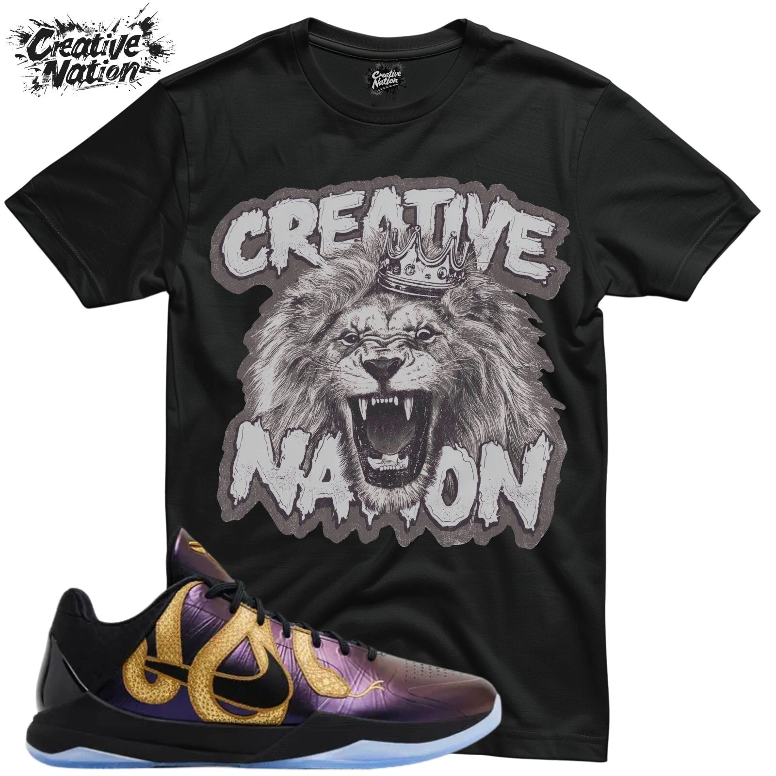 Shirt To Match 5 Eggplant Unisex Tee Lion Shirt
