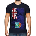 Montserrat Grunge Flag Men T-Shirt Montserratian Shirt Clothes Gift