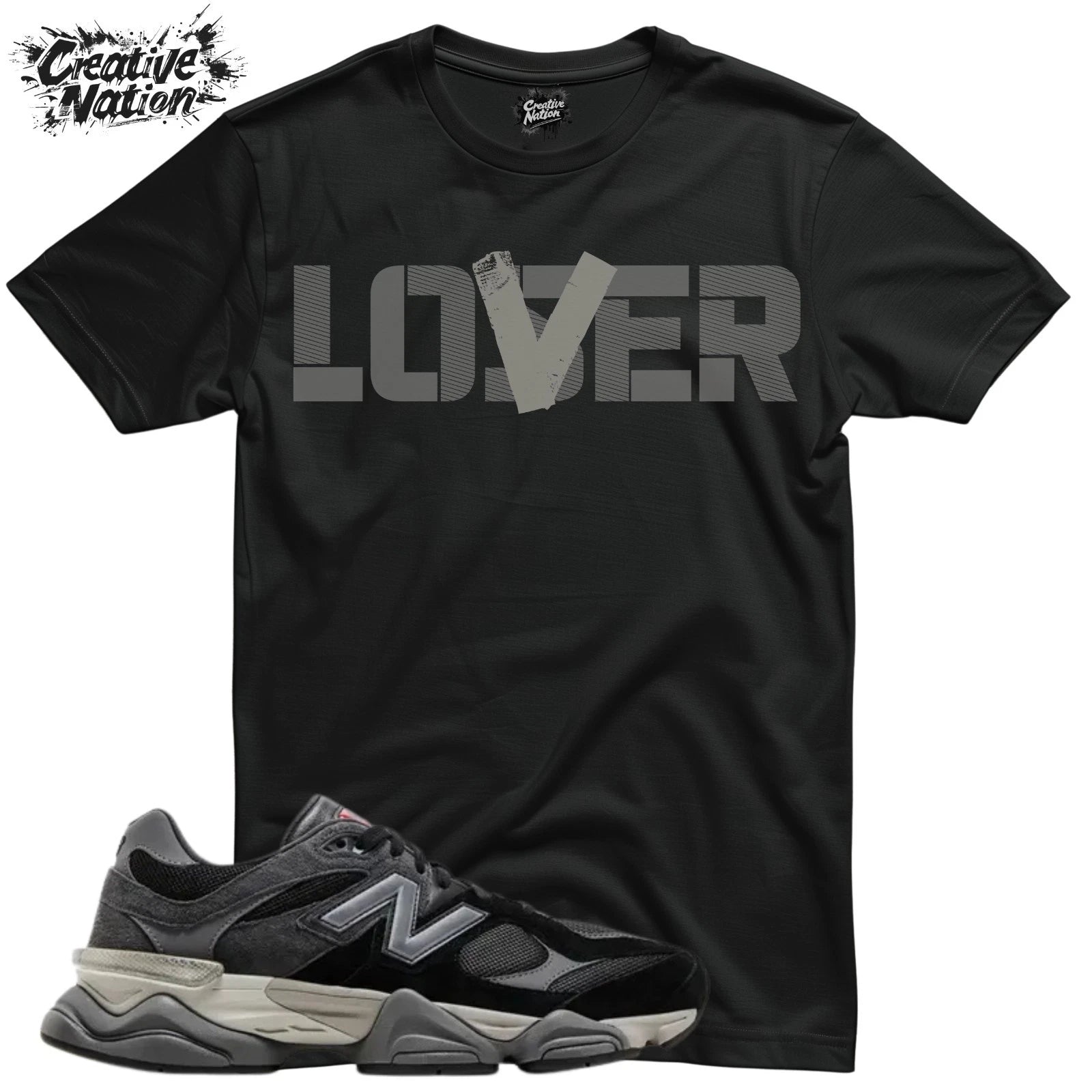 Shirt To Match New Balance 9060 Black Castlerock Grey Unisex Tee Lover Shirt