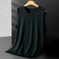 2026 Men'S Ice Silk Mesh Vest Lightweight Sports Summer Wear Sleeveless T-Shirt