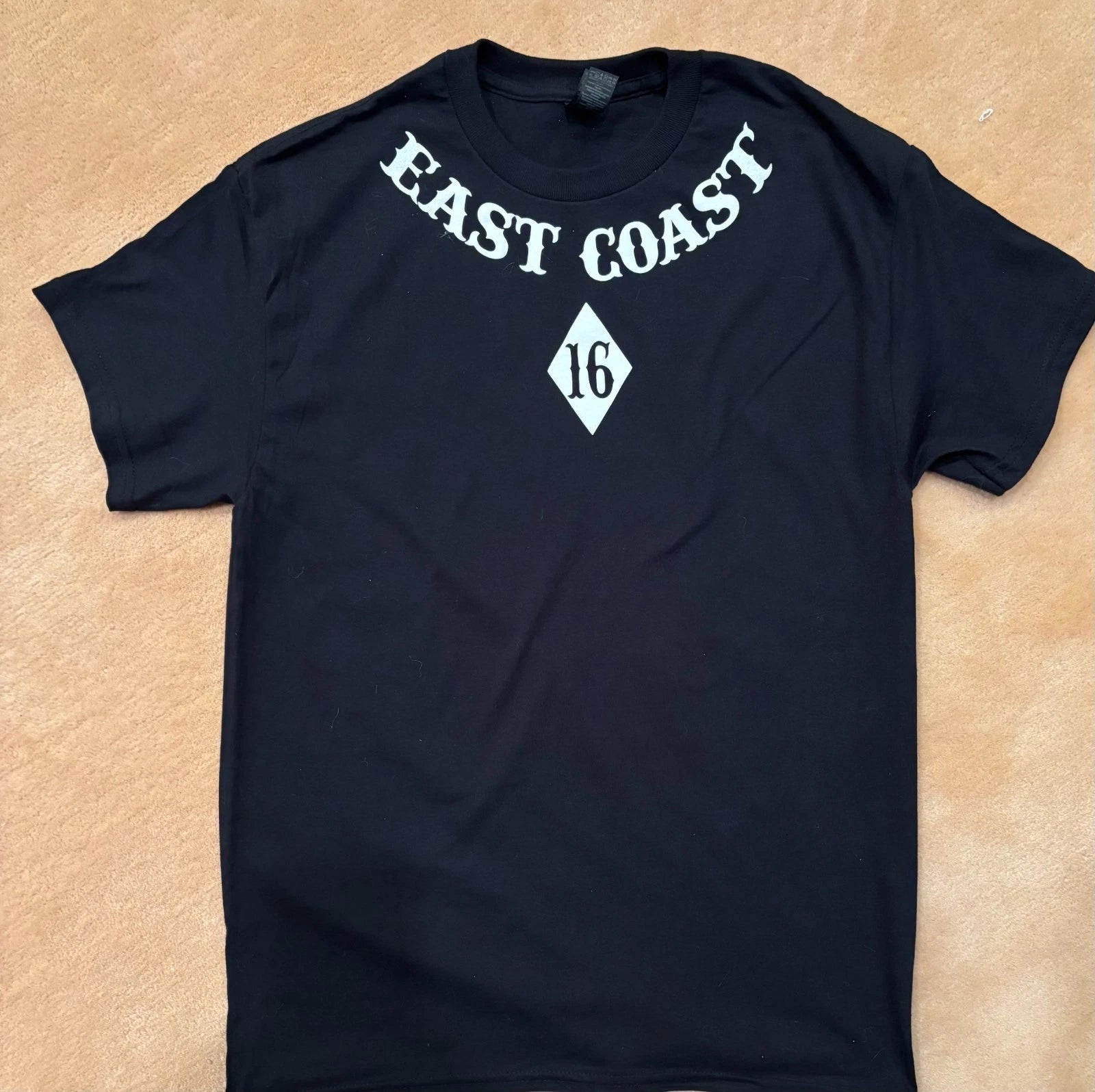 SUPPORT 16 PAGAN'S MC MOTORCYCLE CLUB EAST COAST 16 T SHIRT  LARGE