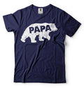 Papa Shirt Bear Shirt Father's Day Papa Tee Papa Birthday Gift Tee Papa Gift