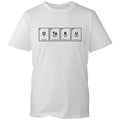Anime Otaku T-Shirt Chemistry Elements Design Minimalist Nerd Top Birthday Gift