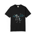 Minimalist Mecha Dragon T-Shirt Futuristic Robot Art Sci-Fi Cyberpunk Tee