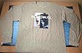 Profound Aesthetic “INTERNAL” Long Sleeve Graphic T-Shirt XL Tan Beige