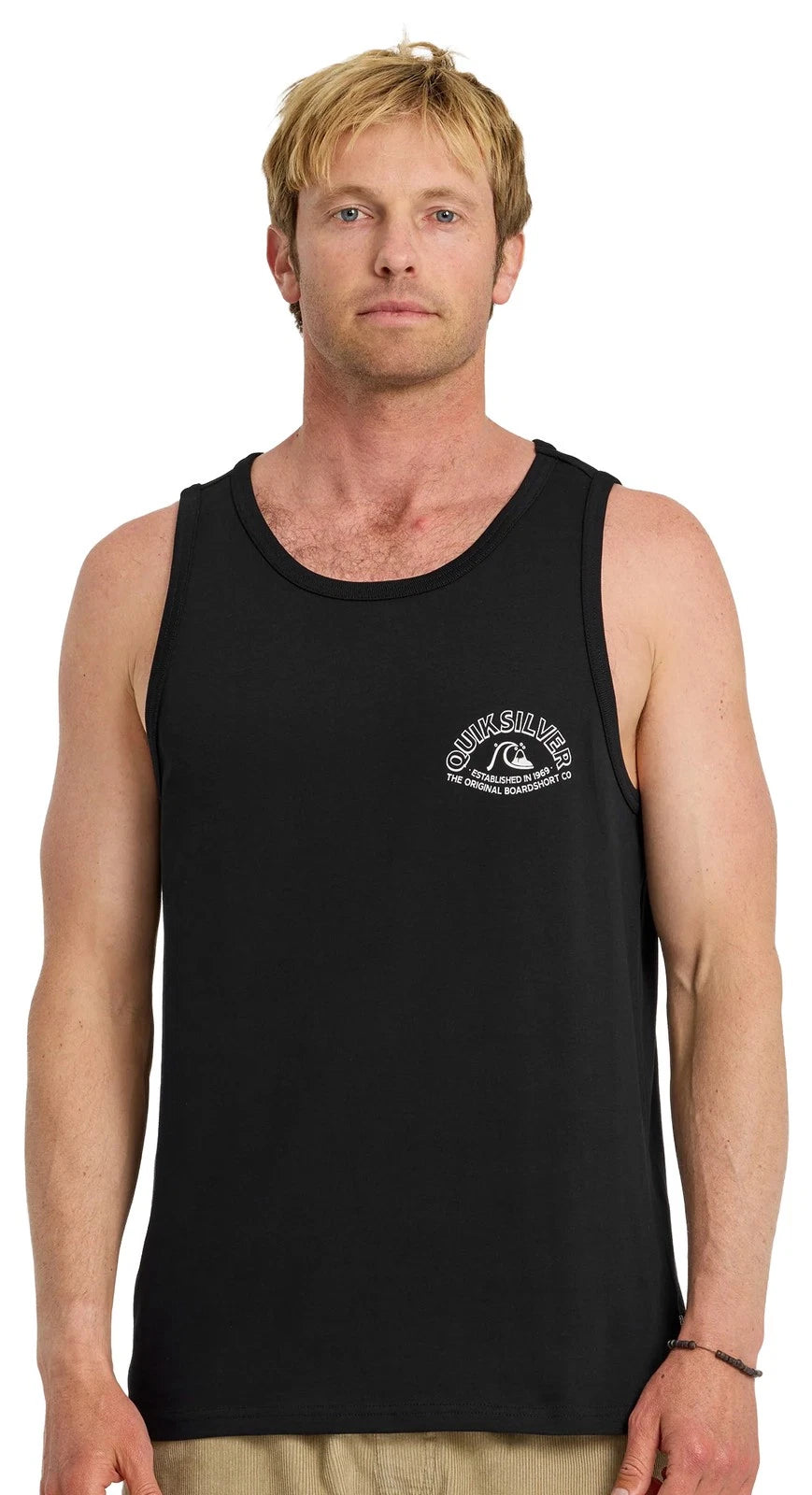 Quiksilver Bubble Arch Men's Tank - Black - New