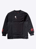 Gallery Dept Black & Red Art That Kills Logo Longsleeve T-Shirt