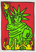 Mens graphic T-shirts - 3XL, New - Uniqlo, Haring, Statue of Liberty