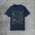 Vintage Butterfly Forest Moon Nature Aesthetic Graphic T shirt