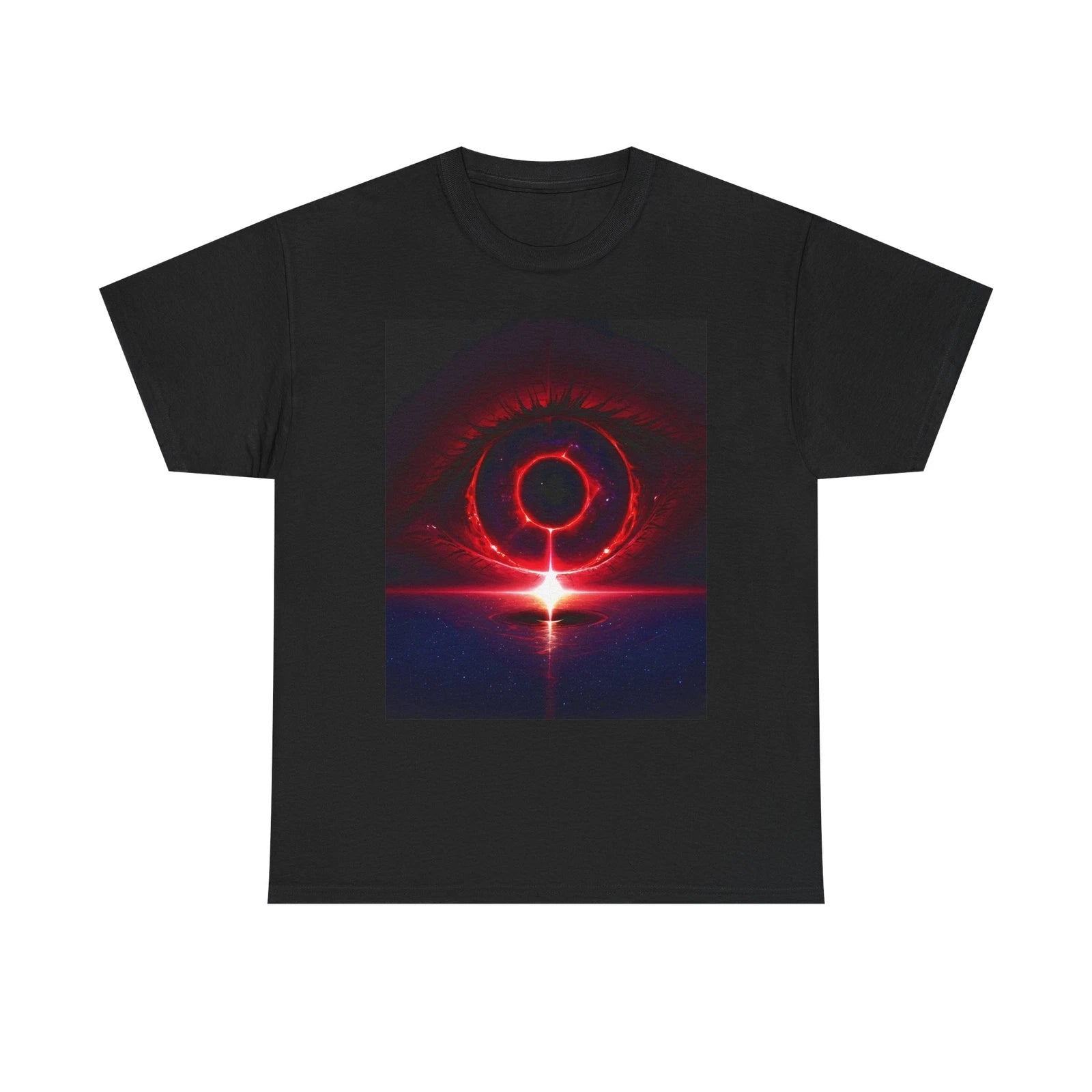 Cosmic Eye Graphic Tee, Unisex T-Shirt, Sci-Fi Apparel, Trendy Shirt, Festival
