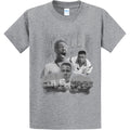 NEW STREETWEAR ON DEMAND DTRT LOVE & HATE GREY Tee Shirt SM-4XLARGE MADE IN USA