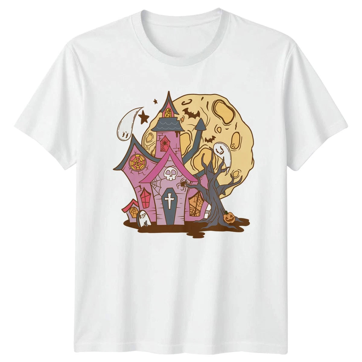 Rip T-Shirt Spooky Cute Haunted House Halloween Gift For Him And Her