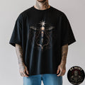 Embrace The Unholy Occult Gothic Aesthetic Satanic Religion T-Shirt