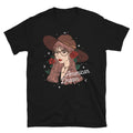 Hipster Girl American Classic Trendy Design Casual T-Shirt