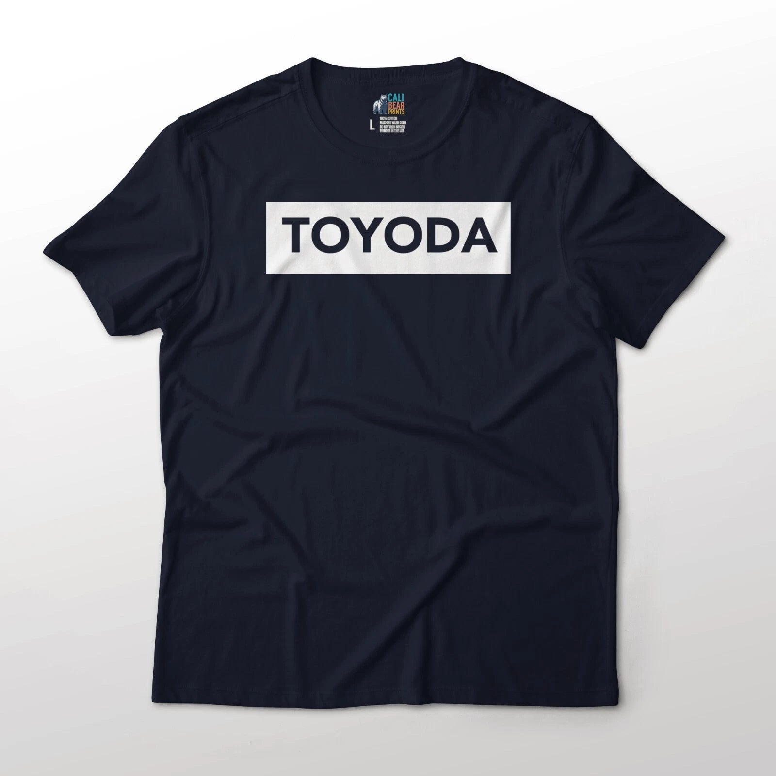 Toyoda Logo Car Enthusiast Funny Graphic T-Shirt Lightweight Cotton