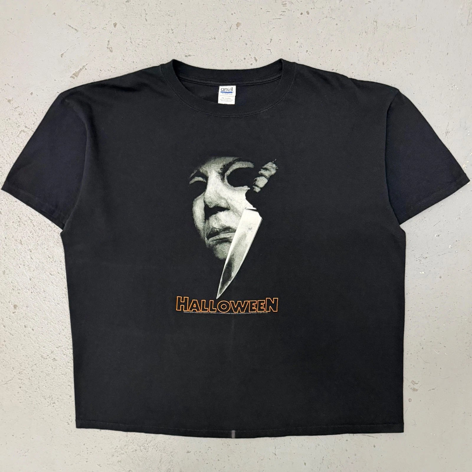 Vintage 2005 Halloween Michael Myers Rare Horror Movie Promo T Shirt XXL