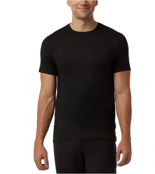 32º DEGREES 3 Pack Men's Cool Tee | Black | Small