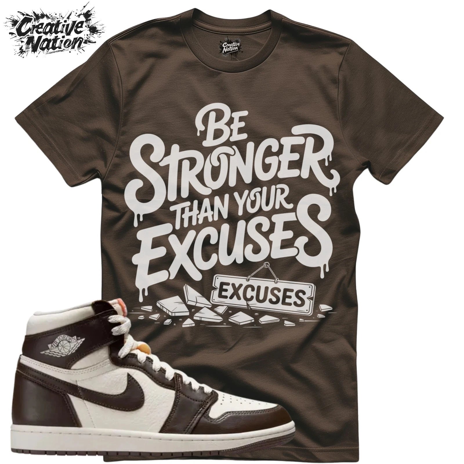 Shirt To Match 1 High OG Light Madder Root Unisex Tee Gym Shirt Sneaker Shirt