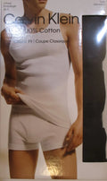 3 GENUINE CALVIN KLEIN 4XL BLACK BIG & TALL COTTON TANK T-SHIRTS UNDERSHIRTS NWT