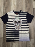 Grunge Y2K Style Xios Skull Short Sleeve T Shirt Men's 2XL
