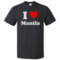 I Heart Manila T-shirt - I Love Manila Tee