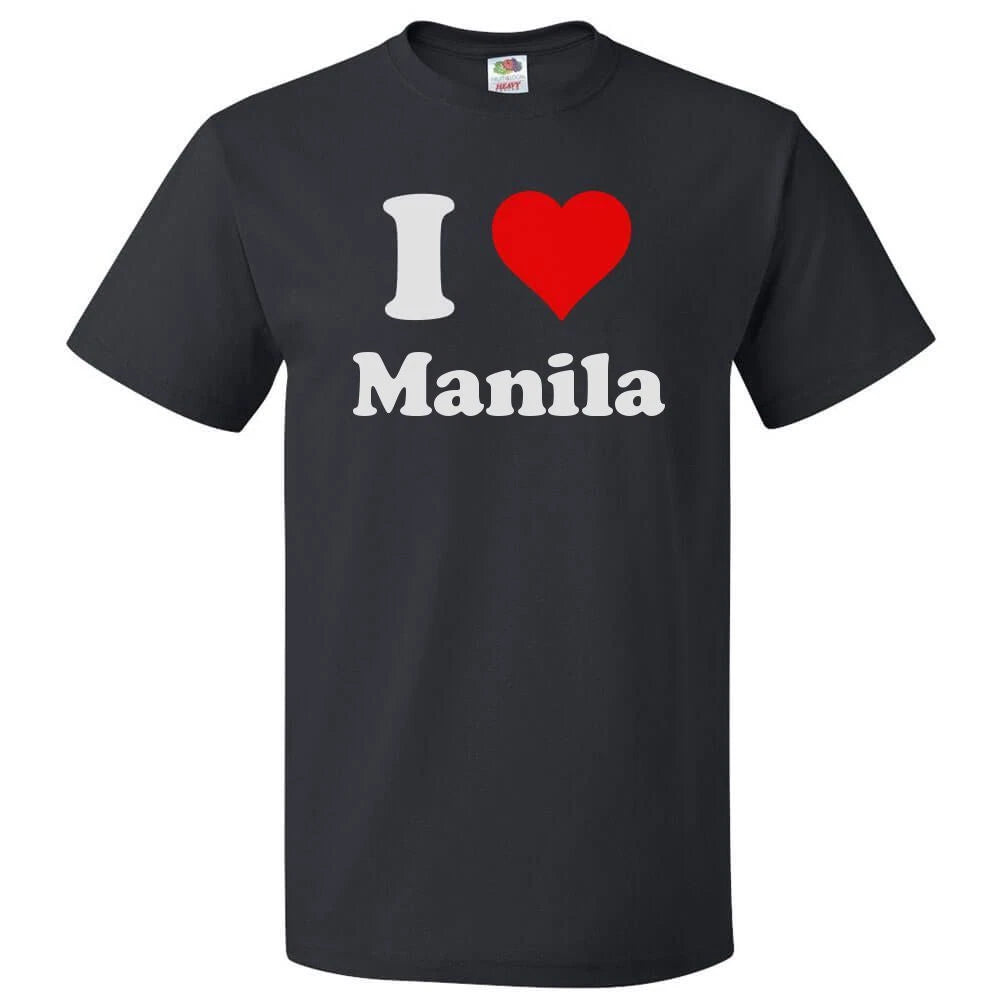 I Heart Manila T-shirt - I Love Manila Tee