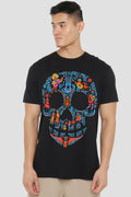Coco Day Of The Dead Skull With Rivera Family - Mens T-Shirt S-2XL