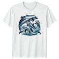 Dolphin Pod T-Shirt Dolphins Marine Life Gift For Him And Her