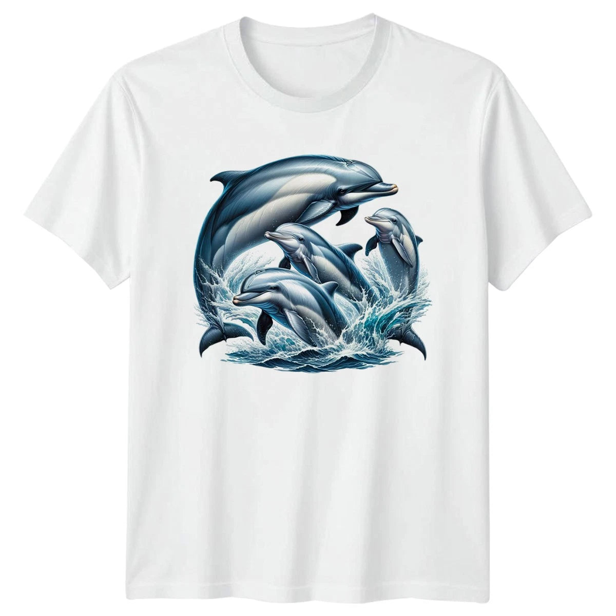 Dolphin Pod T-Shirt Dolphins Marine Life Gift For Him And Her