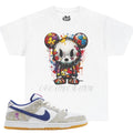 Shirt To Match Dunk Low Unisex Tee Gift For Her Psychedelic Shirt Sneaker Shirt