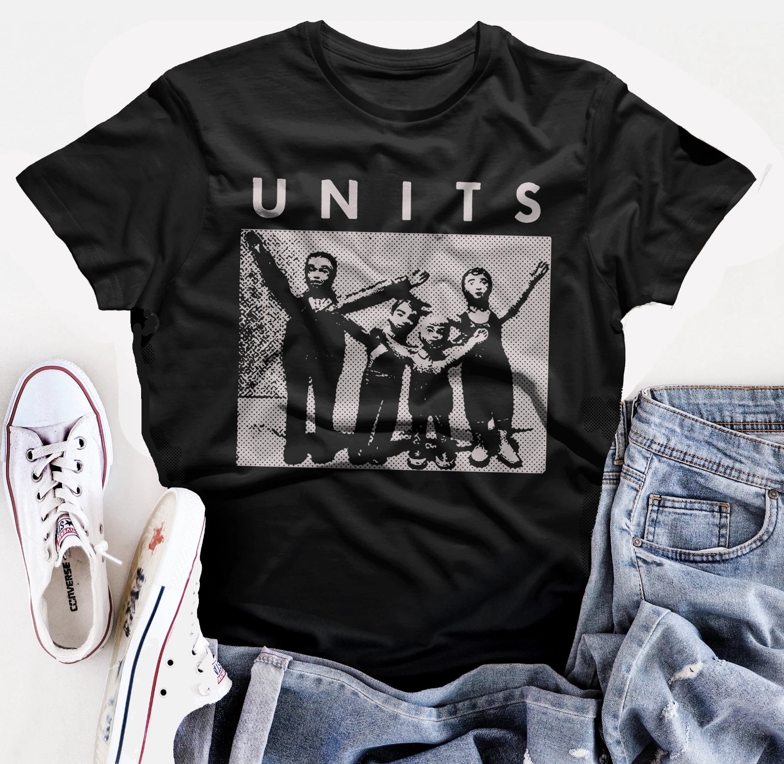 The Units band t shirt San Francisco Synth punk screamers Deaf Club digital