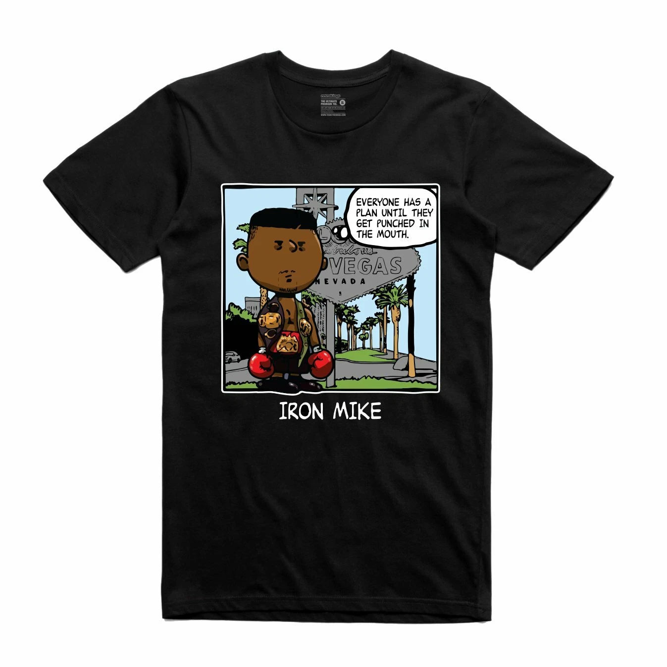 NEW Streetwear on Demand BOXING GOAT PNUTZ BLACK Tee Shirt SM-3XL MADE IN USA