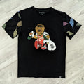 Civilized T Shirt Men's Size Medium Multi-color Embroidered Bear Street Wear