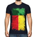 Benin Grunge Flag Men's Box A T-Shirt