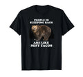 Trendy Bear Soft Tacos Camping Humour T-Shirt