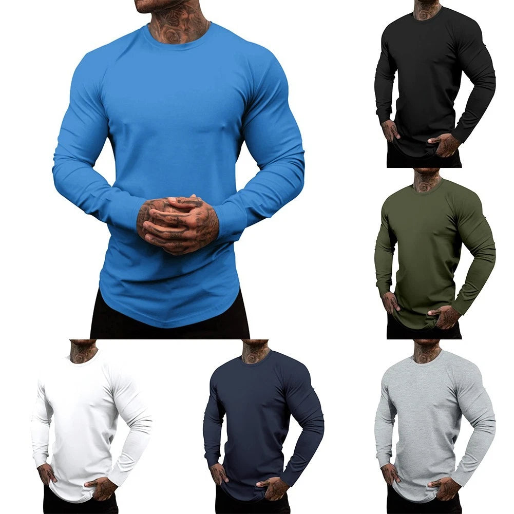 Fashionable Slim Fit T shirt for Men's Gym Bodybuilding and Active Lifestyle